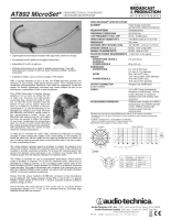 Audio Technica AT-892 - Owners Manual 
